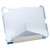 iPad mini 7 (2024) / mini 6 (2021) Silk Texture Horizontal Deformation Flip Tablet Leather Case with Holder - Blue