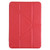 iPad mini 7 (2024) / mini 6 (2021) Silk Texture Horizontal Deformation Flip Tablet Leather Case with Holder - Red