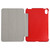 iPad mini 7 (2024) / mini 6 (2021) Silk Texture Horizontal Deformation Flip Tablet Leather Case with Holder - Red