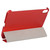 iPad mini 7 (2024) / mini 6 (2021) Silk Texture Horizontal Deformation Flip Tablet Leather Case with Holder - Red