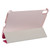 iPad mini 7 (2024) / mini 6 (2021) Silk Texture Horizontal Deformation Flip Tablet Leather Case with Holder - Rose Red