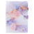 iPad mini 7 (2024) / mini 6 (2021) Silk Texture Horizontal Flip Tablet Leather Case with Holder & Card Slot & Sleep / Wake-up Function - Milky Way Marble White