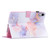 iPad mini 7 (2024) / mini 6 (2021) Silk Texture Horizontal Flip Tablet Leather Case with Holder & Card Slot & Sleep / Wake-up Function - Milky Way Marble White