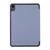 iPad mini 7 (2024) / mini 6 (2021) Skin Texture TPU Leather Tablet Case with 3-folding Holder - Lavender Grey iPad mini 7 (2024) / mini 6 (2021) Skin Texture TPU Leather Tablet Case with 3-folding Holder - Lavender Grey