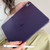 iPad mini 7 (2024) / mini 6 (2021) Skin-feeling Crystal Clear Acrylic Tablet Case - Purple