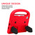 iPad mini 7 (2024) / mini 6 (2021) Sparrow Style EVA Material Children Shockproof Tablet Case - Red