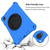 iPad mini 7 (2024) / mini 6 (2021) Spider King Silicone Protective Tablet Case - Blue