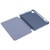iPad mini 7 (2024) / mini 6 (2021) TPU Transparent Back Cover Horizontal Flip Leather Tablet Case with Three-folding Holder & Pen Slot - Blue
