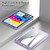 iPad mini 7 (2024) / mini 6 (2021) Transparent Acrylic Tablet Case - Blue