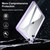 iPad mini 7 (2024) / mini 6 (2021) Transparent Acrylic Tablet Case - Pink