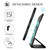 iPad mini 7 (2024) / mini 6 (2021) Tri-fold Magnetic Rotating Smart Leather Tablet Case - Black