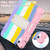 iPad mini 7 (2024) / mini 6 (2021) Tri-Layer Protection Screen Frame Heavy Duty PC Hybrid Silicone Case with Holder - Colorful Pink iPad mini 7 (2024) / mini 6 (2021) Tri-Layer Protection Screen Frame Heavy Duty PC Hybrid Silicone Case with Holder - Colorful Pink