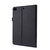 iPad mini 7 (2024) / mini 6 (2021) Two-Folding Holder Business Leather Tablet Case - Black
