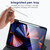 iPad mini 7 (2024) / mini 6 (2021) ZGA Tri-Fold 360 Rotation Smart Leather Tablet Case - Black