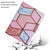 iPad mini 7 (2024) / mini 6 (2021) Marble Pattern Smart Leather Tablet Case - Splicing Marble