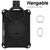 iPad mini 7 (2024) / mini 6 (2021) Spider King Silicone Protective Tablet Case - Black