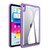 iPad Air 2022 / 2020 Transparent Acrylic Tablet Case - Dark Purple