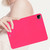 iPad Pro 12.9 2018/2020/2021/2022 Oil Spray Skin-friendly TPU Tablet Case - Rose Red