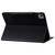 iPad Pro 12.9 2022 / 2021 / 2020 / 2018 Cat Buckle Leather Smart Tablet Case - Black