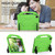 iPad Pro 12.9 2022 / 2021 / 2020 Children EVA Shockproof Tablet Case with Thumb Bracket - Green