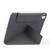 iPad Pro 12.9 2022 / 2021 / 2020 Fixed Buckle Magnetic Deformation Leather Tablet Case - Black
