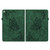 Butterfly Flower Embossed Leather Tablet Case iPad 10.2 2021&2020&2019 / Air 2019 - Green