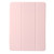 Clear Acrylic 3-Fold Leather Tablet Case iPad 10.2 2019 / 10.2 2020 / 10.2 2021 / Pro 10.5 2017 / Air 10.5 2019 - Pink