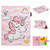 Colored Drawing Pattern Horizontal Flip PU Leather Case with Holder & Card Slot & Sleep / Wake-up Function iPad Pro 10.2 2021 / 2020 / 2019 / 10.5  - 2019 - Pink Unicorn