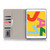 iPad 10.2 / 10.5 Cross Texture Horizontal Flip PU Leather Case with Holder & Card Slots & Wallet - Coffee
