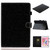 iPad 10.2 / 10.5 Varnish Glitter Powder Horizontal Flip Leather Case with Holder & Card Slot - Black