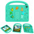 iPad 10.2 / Air 3 10.5 Cartoon Sparrow EVA Shockproof Tablet Case - Glacier Green
