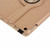 iPad 10.2 / iPad Air 2019 10.5 / iPad 10.2 2020 Litchi Texture Horizontal Flip 360 Degrees Rotation Leather Case - Purple