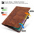 iPad 10.2 / iPad Pro 10.5 inch Life Tree Series Horizontal Flip Leather Case with Holder & Card Slots & Pen Slot & Sleep / Wake-up Function - Brown