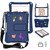 iPad 10.2 2019 / 2020 / 2021 Hi Baby EVA Full Body Tablet Case with Strap - Navy Blue