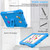 iPad 10.2 2019 / 2020 / 2021 Hi Baby EVA Full Body Tablet Case with Strap - Sky Blue