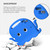 iPad 10.2 2019 / 2020 Octopus Style EVA + PC Tablet Case with Strap - Blue