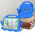 iPad 10.2 2019 / 2020 Octopus Style EVA + PC Tablet Case with Strap - Blue