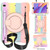 iPad 10.2 2019/10.2 2020/10.2 2021 Silicone + PC Full Body Protection Tablet Case With Holder & Strap - Colorful Rose Gold