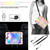 iPad 10.2 2019/10.2 2020/10.2 2021 Silicone + PC Full Body Protection Tablet Case With Holder & Strap - Colorful Rose Gold
