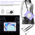 iPad 10.2 2019/10.2 2020/10.2 2021 Silicone + PC Full Body Protection Tablet Case With Holder & Strap - Purple