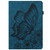 iPad 10.2 2020 / Air 2019 Big Butterfly Embossed Smart Leather Tablet Case - Blue