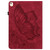 iPad 10.2 2020 / Air 2019 Big Butterfly Embossed Smart Leather Tablet Case - Red