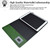 iPad 10.2 2020&2019 / Air 10.5 Suede Cross Texture Magnetic Clasp Leather Tablet Case - Green