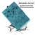 iPad 10.2 2021 / 10.5 2019 Cartoon Sakura Cat Embossed Smart Leather Tablet Case - Green