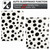 iPad 10.2 2021 / 2020 / 10.5 2019 Dot Pattern Leather Smart Tablet Case - White Black iPad 10.2 2021 / 2020 / 10.5 2019 Dot Pattern Leather Smart Tablet Case - White Black