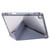 iPad 10.2 2021 / 2020 / 10.5 Clear Acrylic Deformation Leather Tablet Case - Lavender Purple iPad 10.2 2021 / 2020 / 10.5 Clear Acrylic Deformation Leather Tablet Case - Lavender Purple