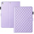 iPad 10.2 2021 / 2020 / 10.5 Rhombus Lattice Leather Smart Tablet Case - Purple iPad 10.2 2021 / 2020 / 10.5 Rhombus Lattice Leather Smart Tablet Case - Purple