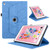 iPad 10.2 2021 / 2020 / 10.5 Tree Life Embossed Rotation Leather Smart Tablet Case - Blue