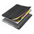 iPad 10.2 2021 / 2020 / 2019 3-folding Horizontal Flip PU Leather + Shockproof TPU Case with Holder & Pen Slot - Black
