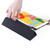 iPad 10.2 2021 / 2020 / 2019 3-folding Horizontal Flip PU Leather + Shockproof TPU Case with Holder & Pen Slot - Black